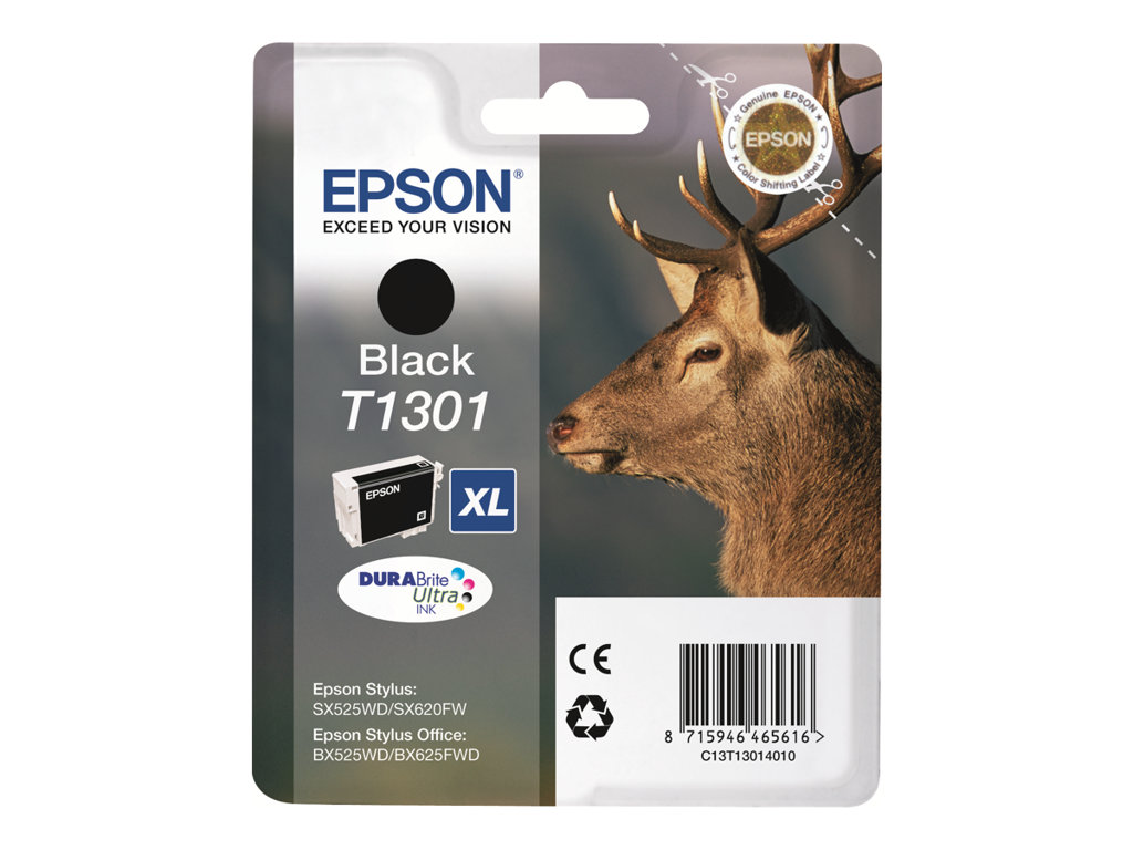 EPSON 6LB ink black T130 BLISTER w/s