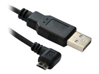 MicroConnect USB-kabel 1.8m Sort