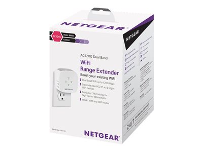 NETGEAR WiFi AC1200 WallPlug Range Extnd