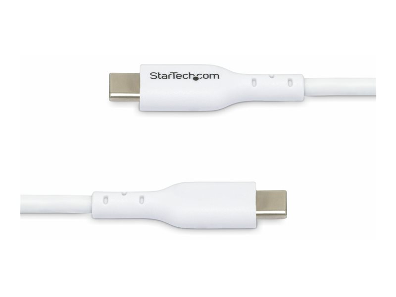 2M WHITE USB-C CABLE 2-PACK 60W POWER DELIVERY M/M TYPE-C – StarTech.com