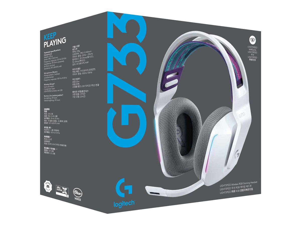LOGI G733 Wireless LightSpeed RGB