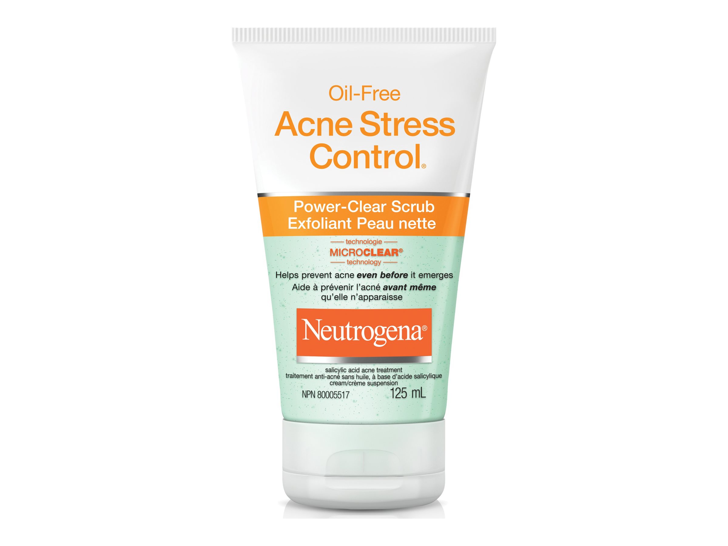 Neutrogena Oil-Free Acne Stress Control Power-Clear Scrub - 125ml