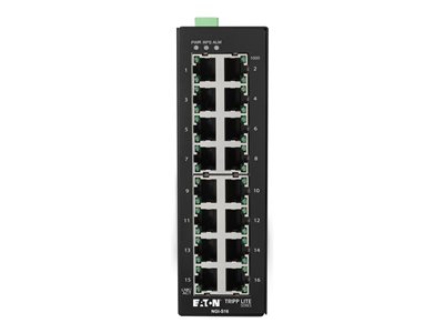 Eaton Tripp Lite series 16-Port Lite Managed Industrial Gigabit Ethernet Switch