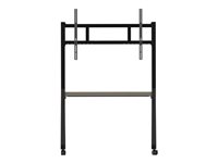 i3CONNECT Stand 2 cart - for interactive flat panel - black, dark silver