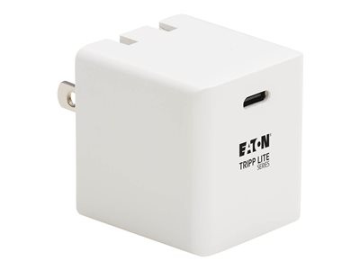 Tripp Lite USB C Wall Charger Compact 40W GaN Technology Power Delivery 3.0