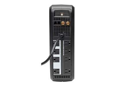 Tripp Lite UPS Smart 1000VA 500W Back Up Tower LCD AVR 120V USB Coax RJ45