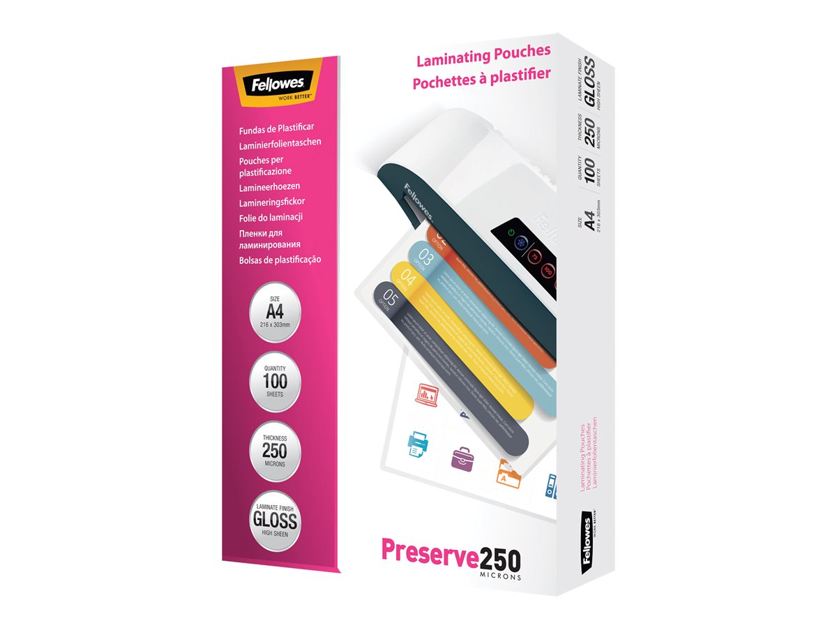 FELLOWES CLEANING AND CARRIER SHEET 10PK