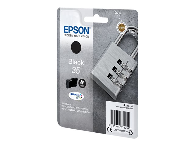 EPSON 4LB 35 Ink Black 16.1ml w/s