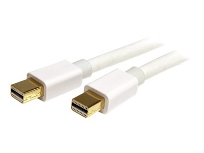 StarTech.com 3m (10 ft) White Mini DisplayPort Cable - Mini Display Port to Mini Display Port - 2x Mini DP (m)...