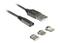 DeLOCK USB-kabel 1m Sort
