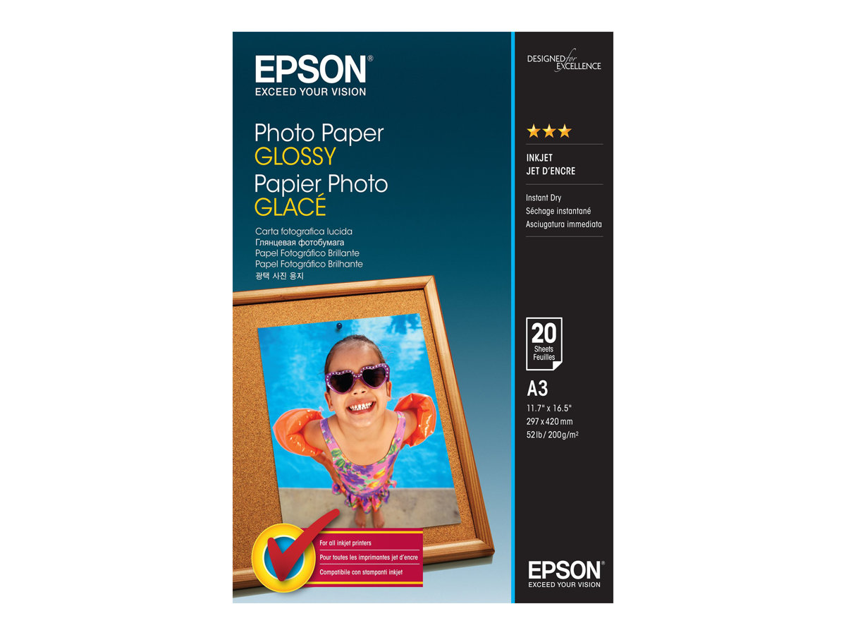 EPSON Papier Photo Glace 200g A