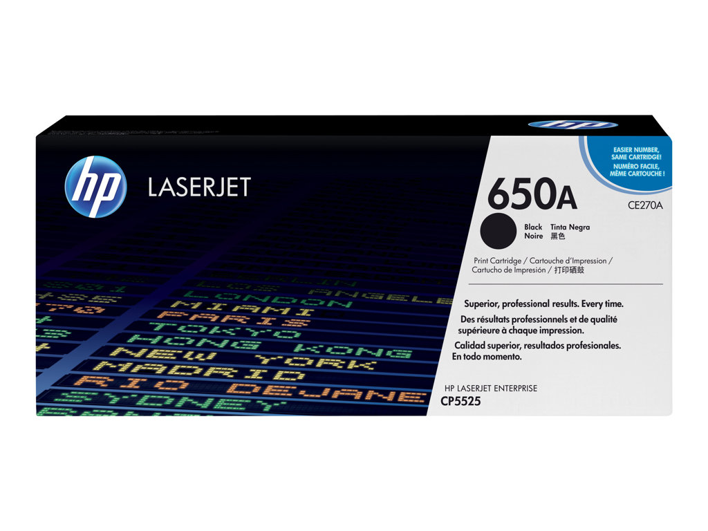 HP Color LaserJet CE270A Black