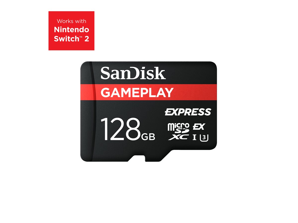SanDisk GamePlay - paměťová karta flash - 128 GB - microSDXC UHS-I