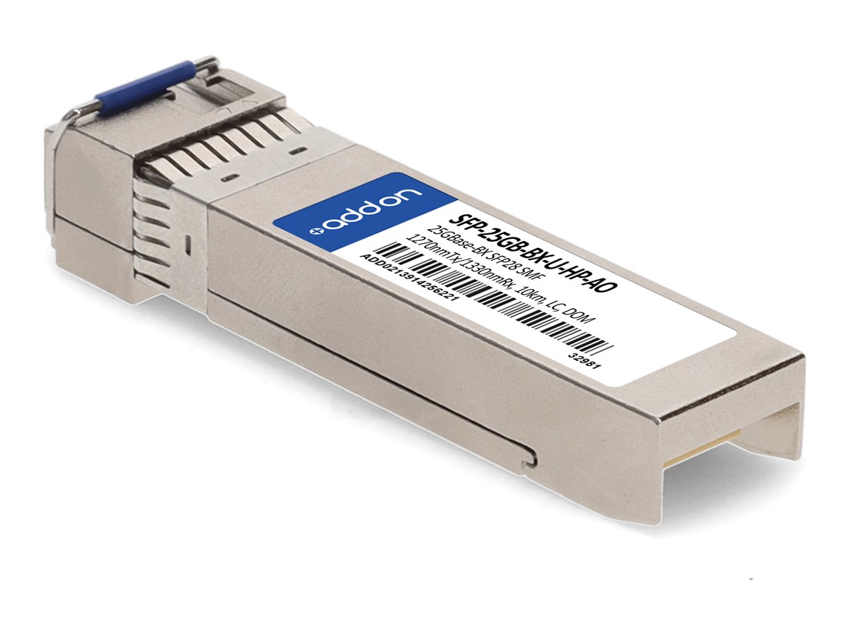 AddOn - SFP28 transceiver module (equivalent to: HP SFP-25GB-BX-U-HP)