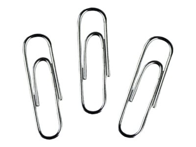 Whitecroft Essentials Small Paper Clips 22 Mm Plain Silver Pack Of 1000