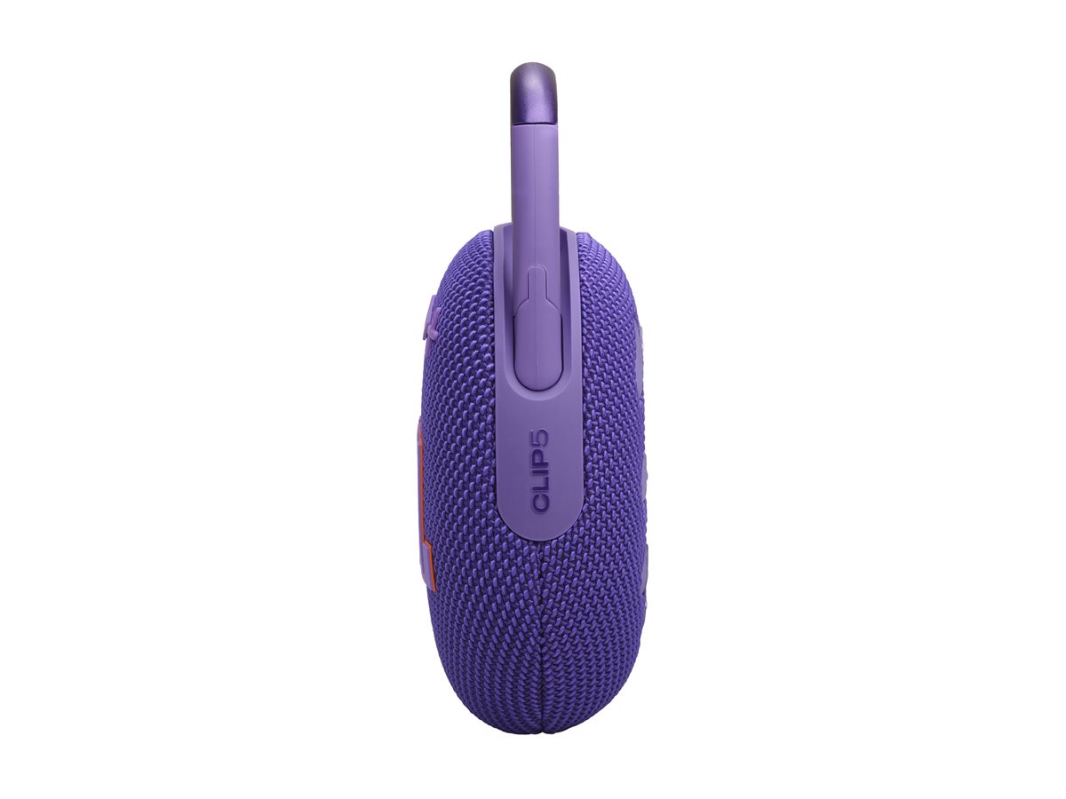 JBL Clip 5 Portable Bluetooth Speaker - Purple - JBLCLIP5PURAM