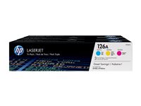 HP Toner 126A HV color Tri-Pack