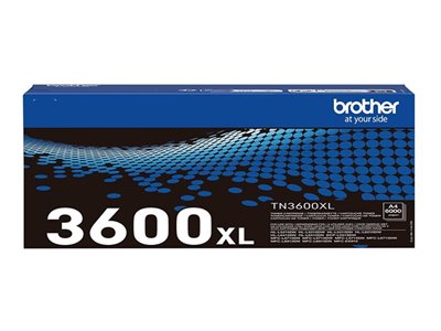 BROTHER TN-3600XL Black Toner Cartridge - TN3600XL