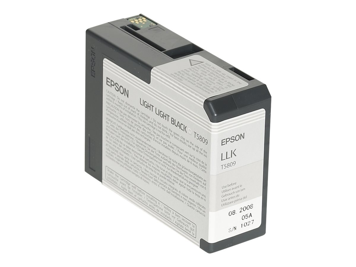 Epson T580 - 80 ml - light light black