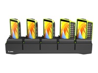 Zebra - Berceau de charge de l'ordinateur de poche/batterie - 5 emplacements - pour Zebra WT5400, WT6400