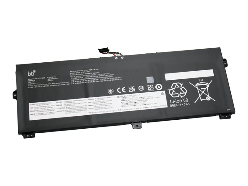 BTI - Notebook battery (equivalent to: Lenovo 5B10W13928, Lenovo SB10K97659, Lenovo SB10T83170, Lenovo SB10T83171, Lenovo 02DL021, Lenovo 02DL022, Lenovo L18L3P72, Lenovo L18M3P72, Lenovo 5B10W13927, Lenovo 5B10W13929, Lenovo 02HM886, Lenovo L19M3P71, Lenovo SB10V03234)
