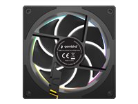 Gembird Fan 1-pack Sort 120 mm