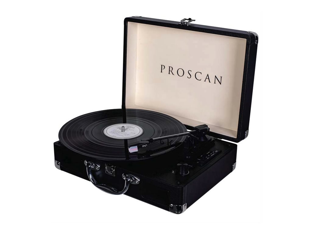 Proscan Portable Turntable - PTT105BT