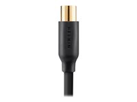 Belkin Essential Series Digital Aerial Cable - antenna cable - 5 m