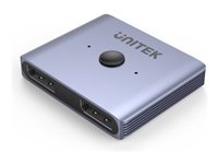 Unitek V1609A Switch 2-porte DisplayPort