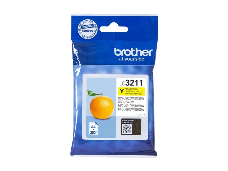 BROTHER Yellow LC3211Y ink cartridge