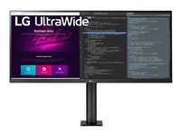 LG Ergo 34WN780-B 34' 3440 x 1440 (UltraWide) HDMI DisplayPort 75Hz Forlæng Træk tilbage
