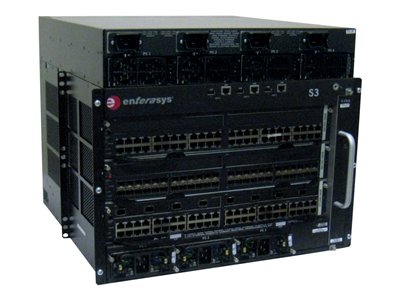 Extreme Networks S-Series S3 Chassis with 4 bay PoE subsystem Switch desktop PoE