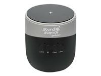 Manhattan Sound Science Metallic Bluetooth Speaker with Wireless Charging Pad (Clearance Pricing), Decent Sound Output (3W), 