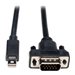 Eaton Tripp Lite Series Mini DisplayPort 1.2 to VGA Active Adapter Cable (M/M), 6 ft. (1.8 m)