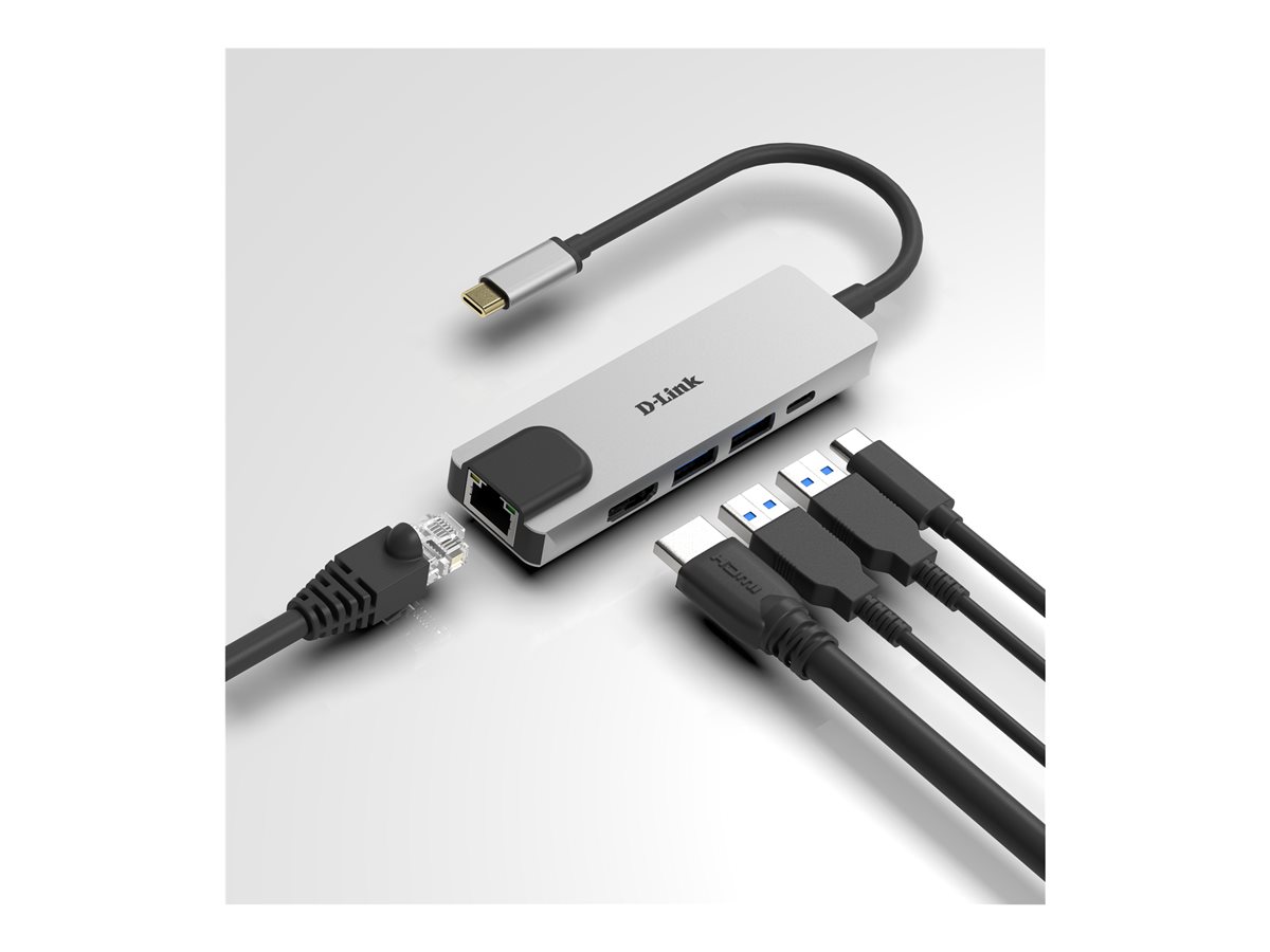 5-in-1 Hub HDMI/Ethernet Power Delivery – foto 2