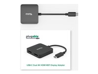 Adaptateur USB C vers HDMI/MiniDisplayPort Startech CDP2HDMDP 4K Ultra HD