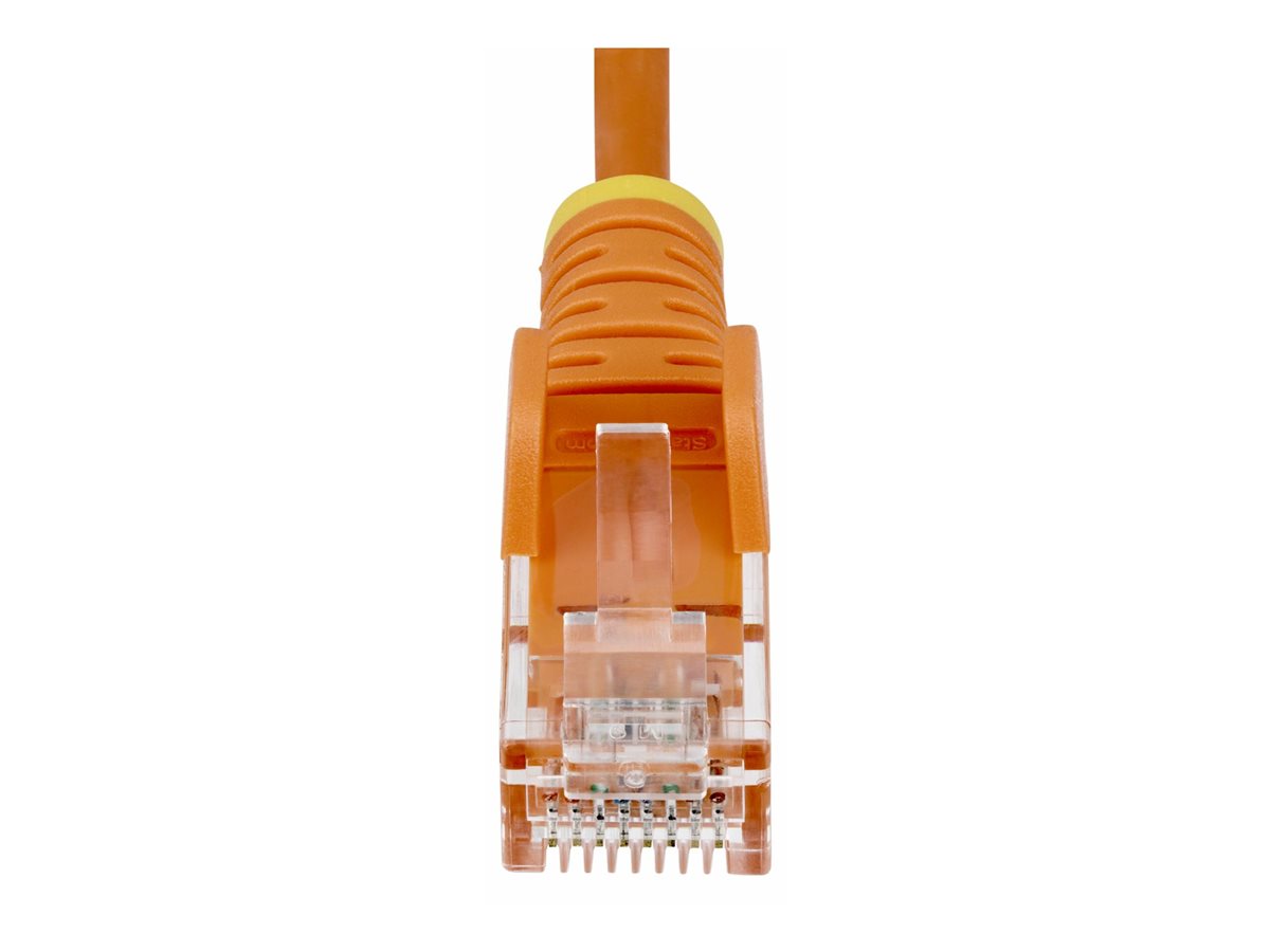 25cm Orange Slim CAT6 Ethernet Cable – foto 4