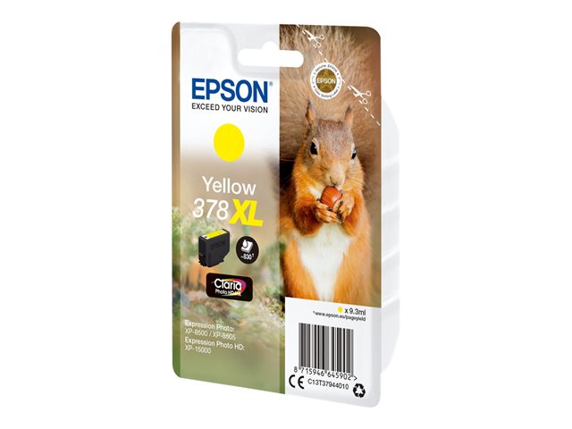 EPSON 4LB 378XL Yellow Ink Cartridge w/s