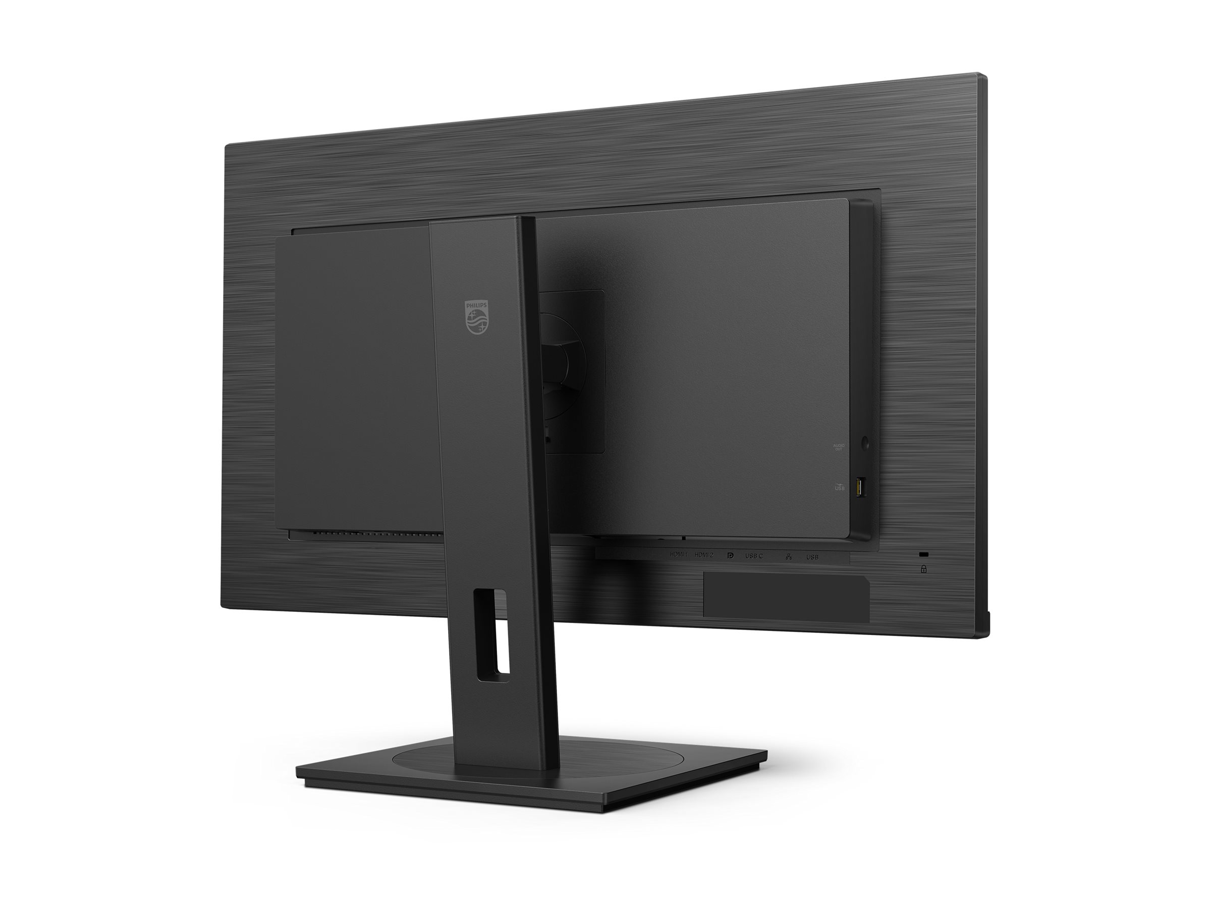 Philips 32B1U3900 3000 Series LED monitor 4K Product shot Right-angle 79850