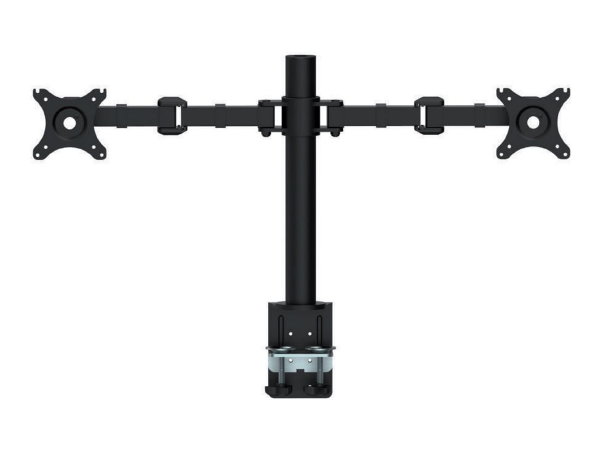 Loctek DLB112 mounting kit for 2 LCD displays Product shot Front 79800