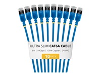 Startech - Cordon de raccordement - RJ-45 (M) pour RJ-45 (M) - 15.2 cm 