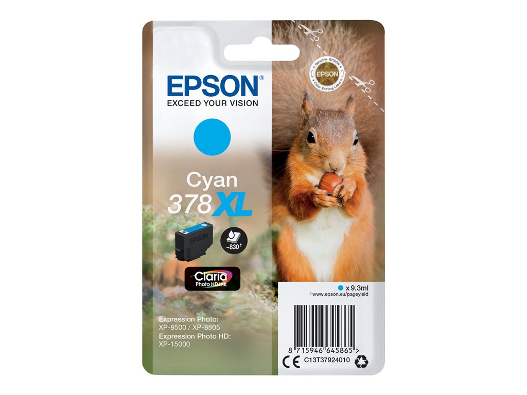 EPSON 1LB Singlepack Cyan 378XL