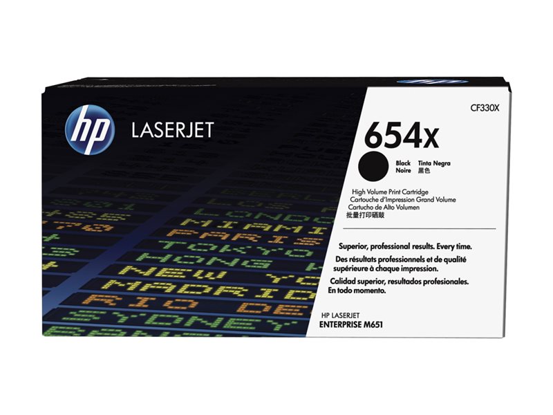 HP 654X High Toner