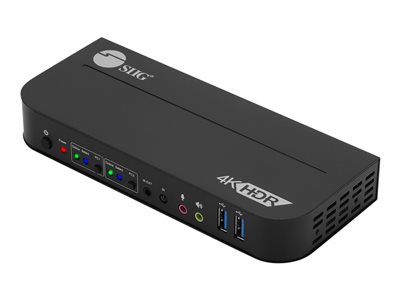 SIIG 2x1 HDMI 4K HDR KVM USB 3.0 Switch