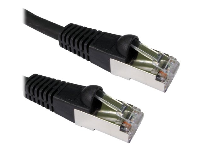 Image of Cables Direct patch cable - 1 m - black