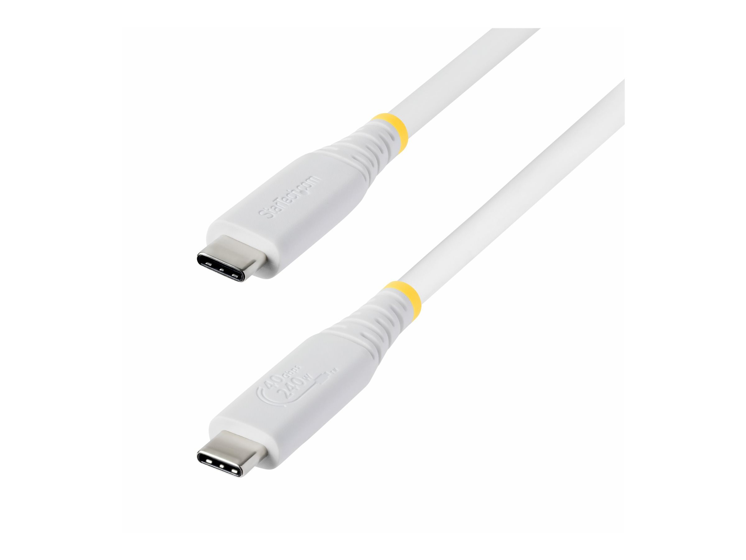 StarTech USB-C cable USB-C to USB-C 1 Product shot Multi-angle 79100