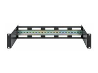 Intellinet - rack rail kit - adjustable - 2U
