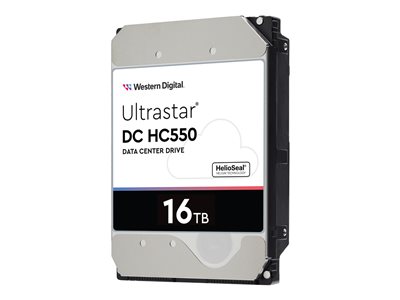 WD Ultrastar DC HC550 WUH721816ALE6L4 - hard drive - 16 TB - SATA 6Gb/s