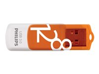 Philips FM12FD00B Vivid Edition 3.0 128GB USB 3.0 Orange Hvid