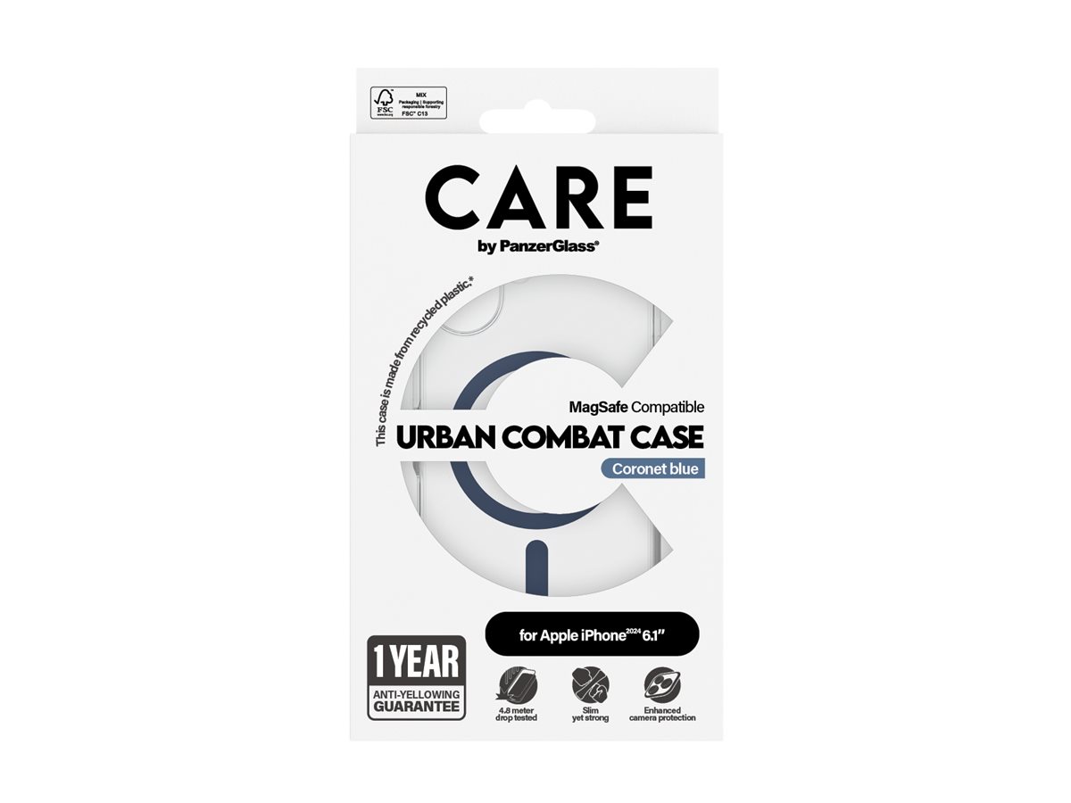 CARE by PanzerGlass Back Cover for Apple iPhone 16